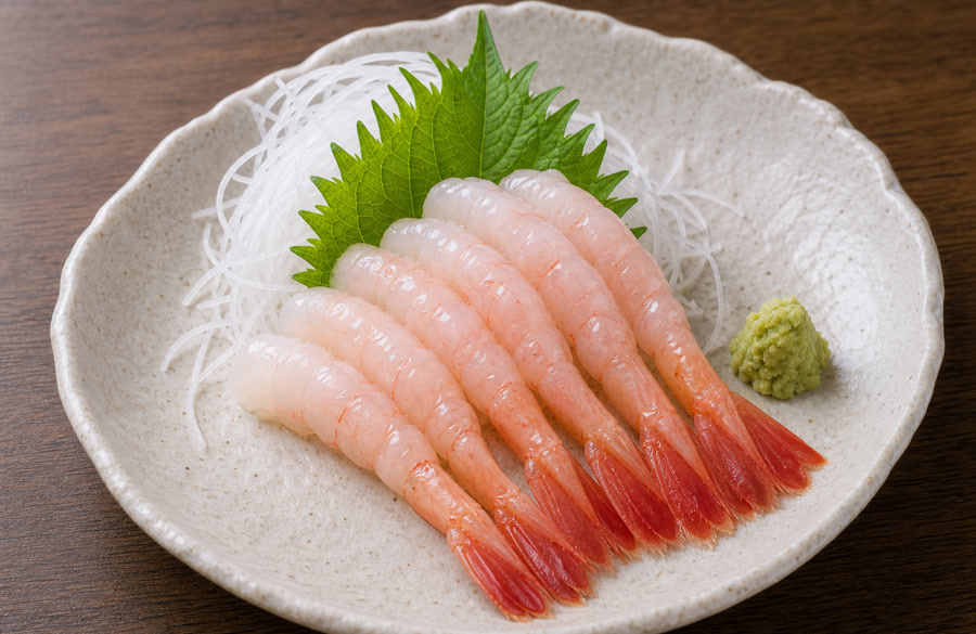 Amaebi Sashimi