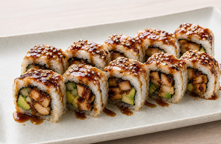 Chicken Teriyaki Roll