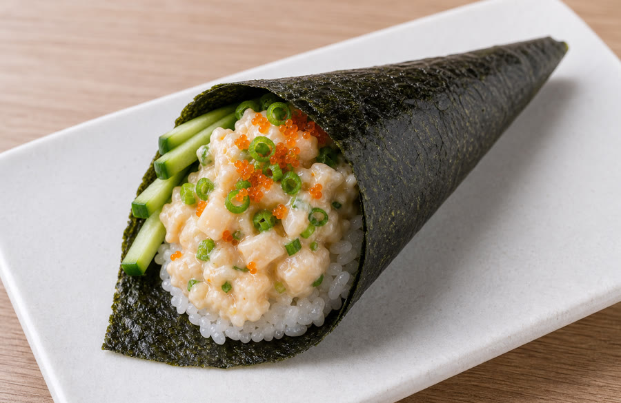 Chopped Scallop Cone