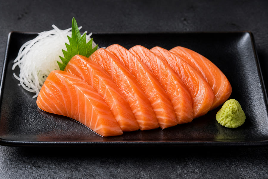 Salmon Sashimi