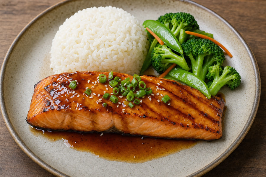 Salmon Teriyaki