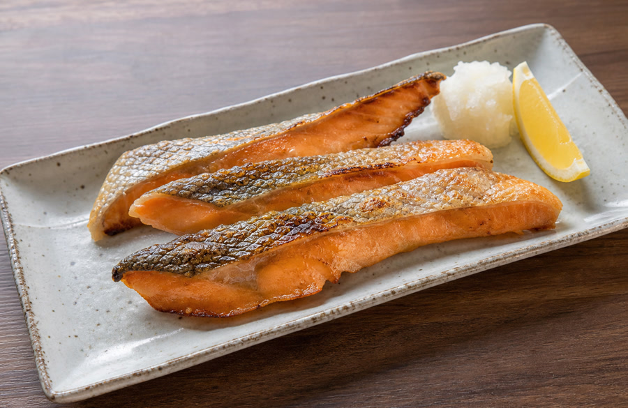 Shioyaki Salmon Belly