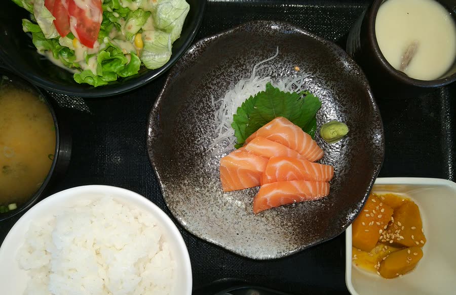 Wild Salmon Sashimi